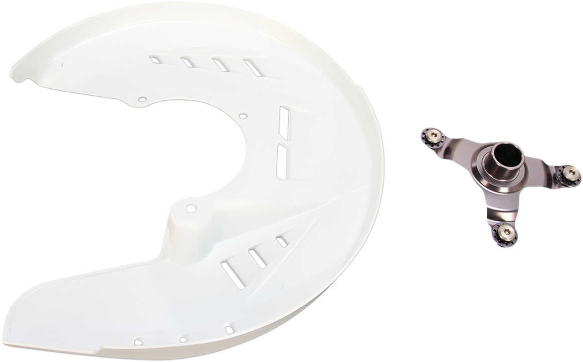 Protector de disco delantero UFO - Blanco ACTUALLY DISC GUARD KA04741-041