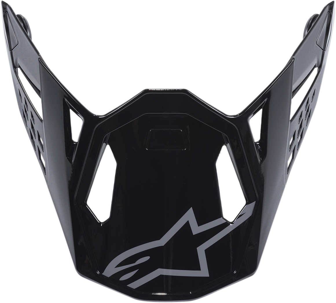 ALPINESTARS Supertech M8 Visor - Radium - White/Black/Gloss Mid Gray 8981151-1180