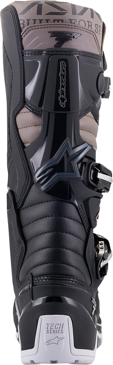 Botas ALPINESTARS Tech 7 Enduro Drystar - Negro/Gris/Oro - US 11 2012620-1959-11
