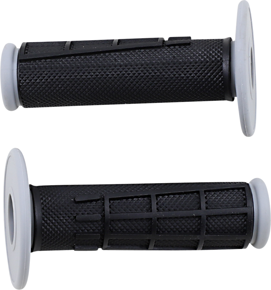 MOOSE RACING Grips - Compound - Half-Waffle - Black 1MG2315-BEM