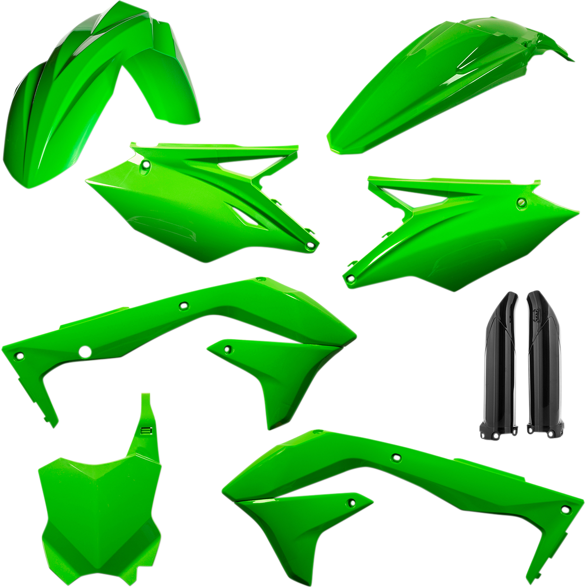 ACERBIS Full Replacement Body Kit - Fluorescent Green 2449570235