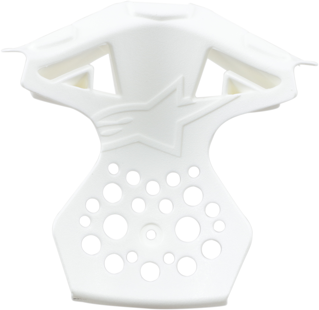 Marco de ventilación de barbilla ALPINESTARS Supertech M8/M10 - Blanco brillante - XS/S 89831192180XXS