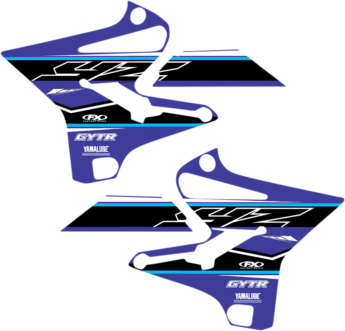 Gráfico de cubierta OEM de FACTORY EFFEX - YZ 125/250 NO PARA 22 YZ125/250 24-05220