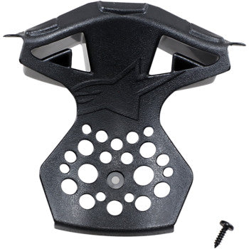 Marco de ventilación de barbilla ALPINESTARS Supertech M8/M10 - Negro brillante - XS/S 89831191180XSS