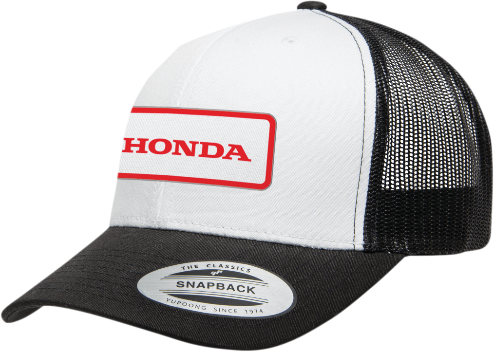 FACTORY EFFEX Honda Throwback Gorra - Negro/Blanco 25-86304