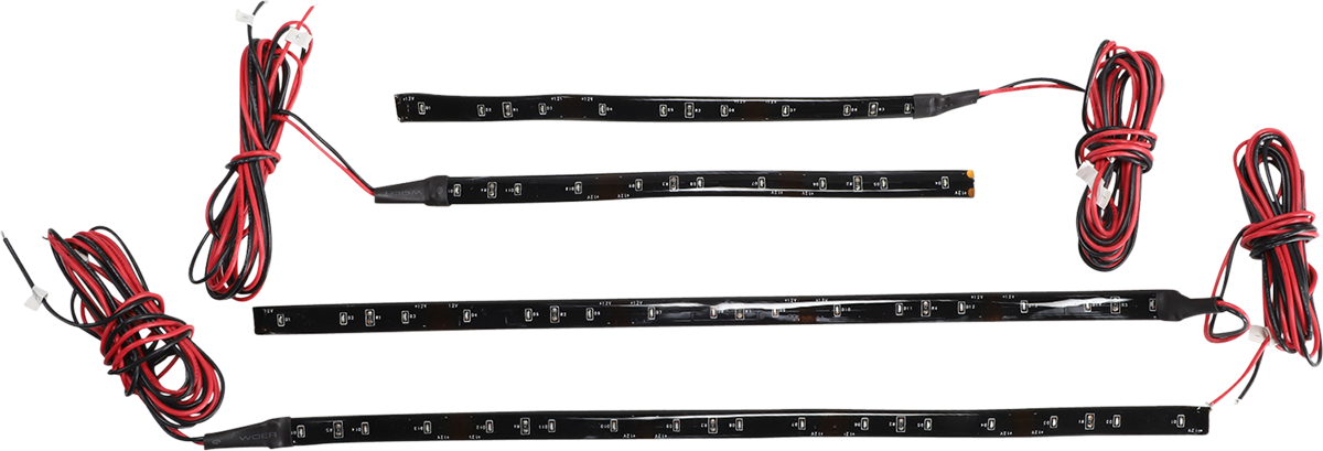 BRITE-LITES Kit de luces decorativas LED - 4 tiras - Verde BL-ASLEDG4