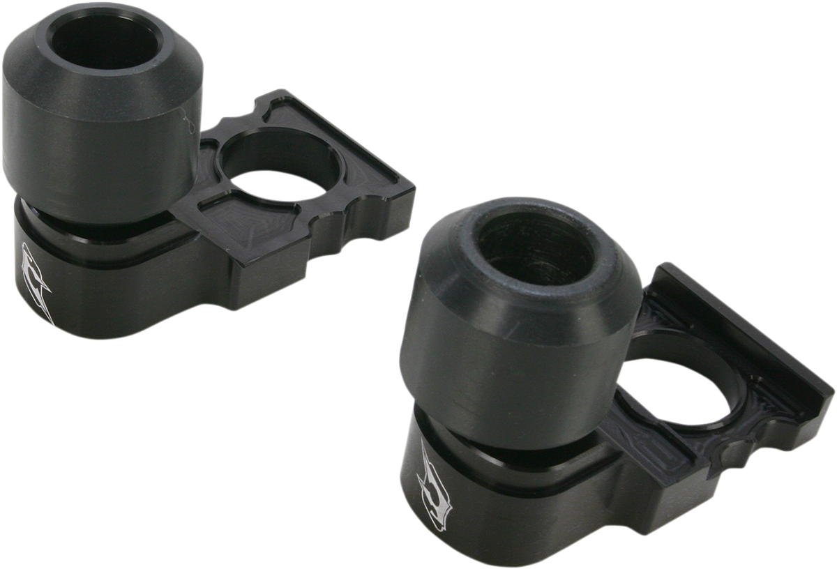 Deslizadores de bloque de eje DRIVEN RACING - Kawasaki - Negro DRAX-110-BK