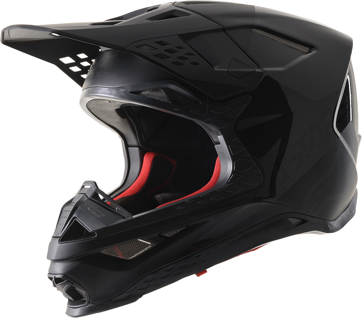 Casco ALPINESTARS Supertech M8 - Echo - MIPS - Negro/Gris - Pequeño 8302621-1146-SM