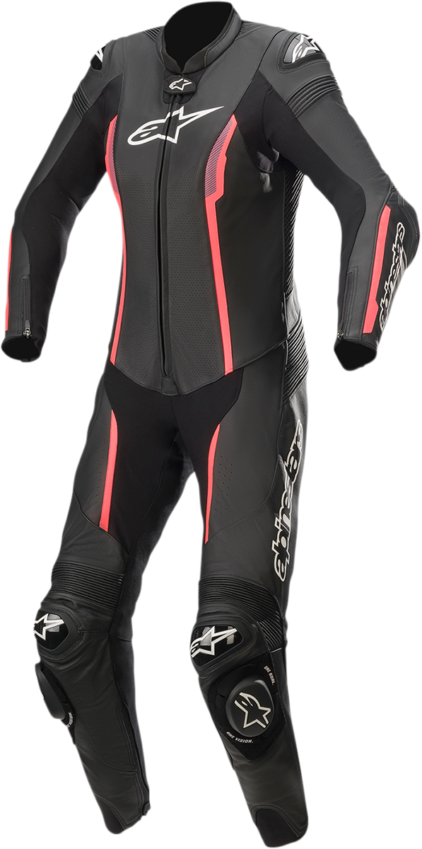 Traje de 1 pieza ALPINESTARS Stella Missile - Negro/Rosa - US 2 / EU 38 3180122-1838-38