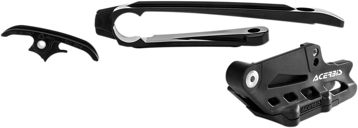 Kit deslizante y guía de cadena ACERBIS - KTM - Negro 2630760001