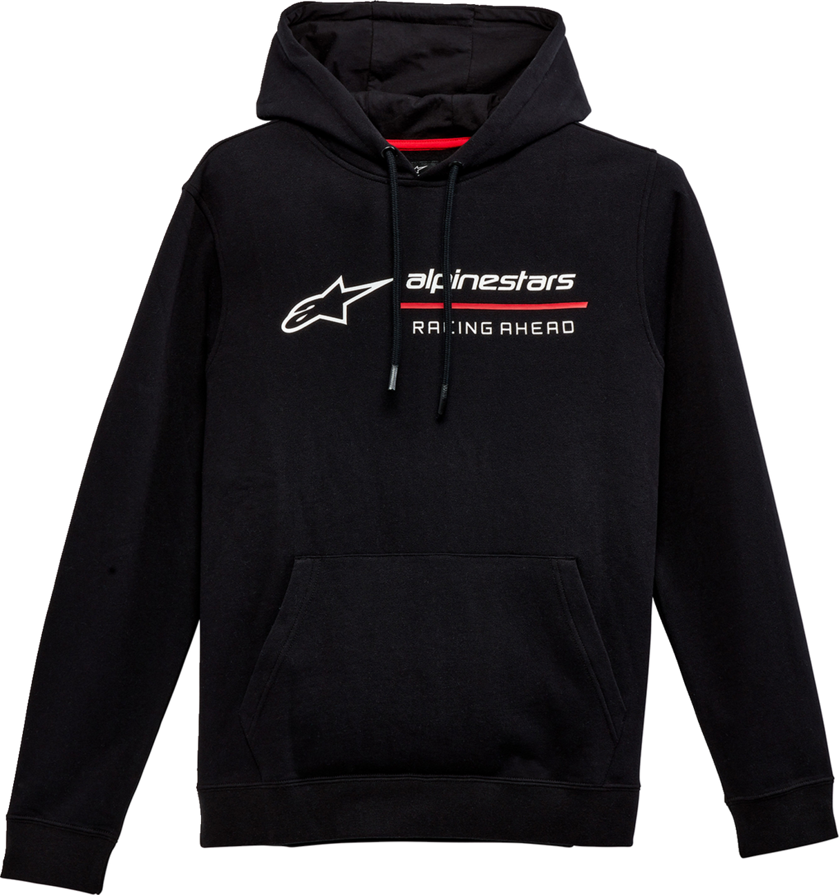 Sudadera con capucha ALPINESTARS Linear Race - Negro - 2XL 1232-51000-102X