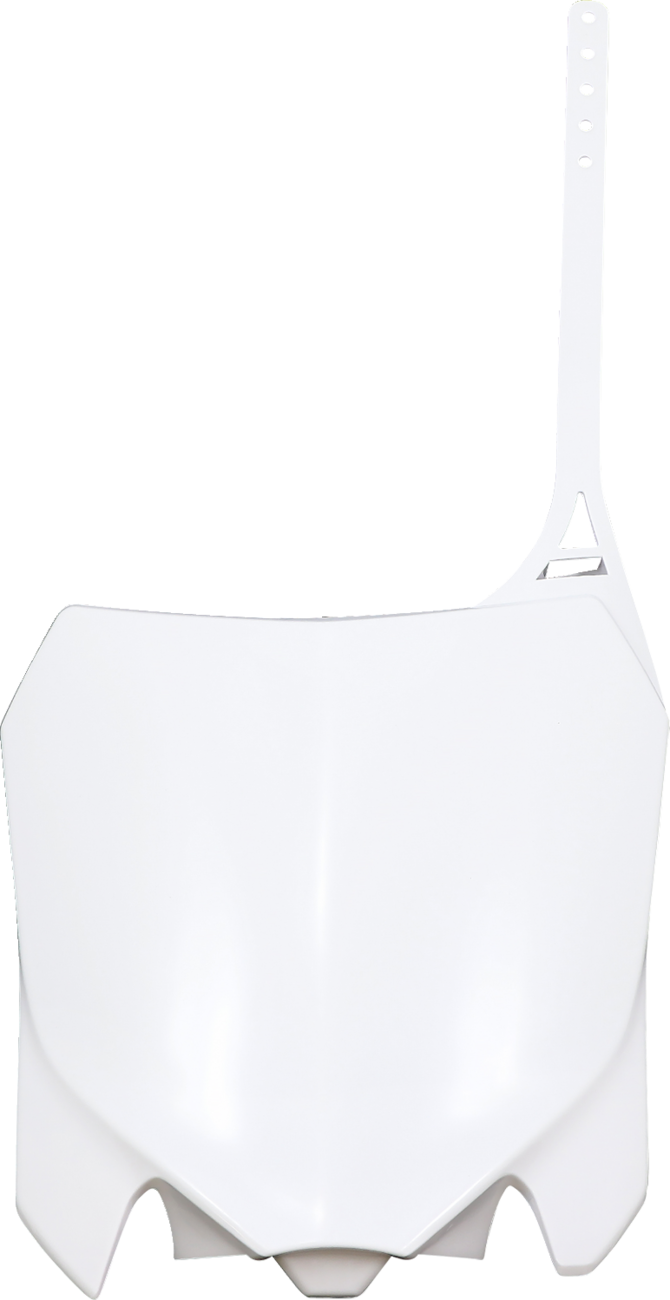 Placa de matrícula delantera ACERBIS - Blanca 2314360002