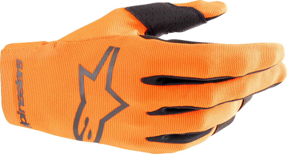 Guantes de radar ALPINESTARS - Naranja intenso/Negro - Pequeños 3561824-411-S