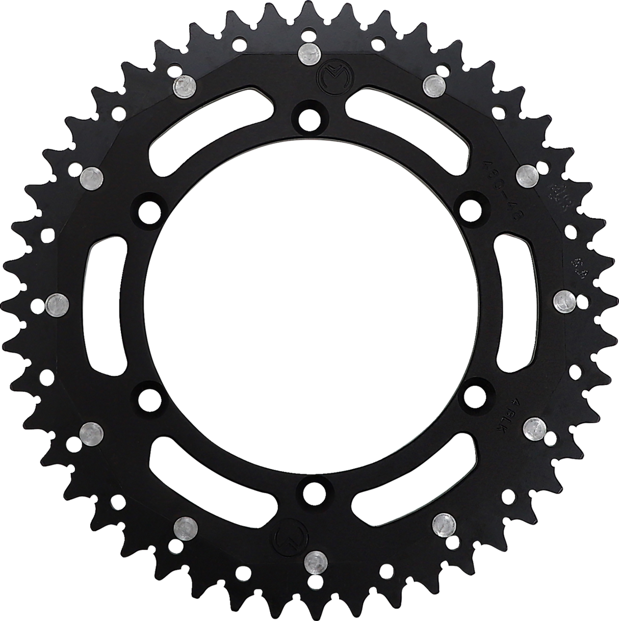 MOOSE RACING Dual Sprocket - Black - 48 Tooth 1210-460-48-10X