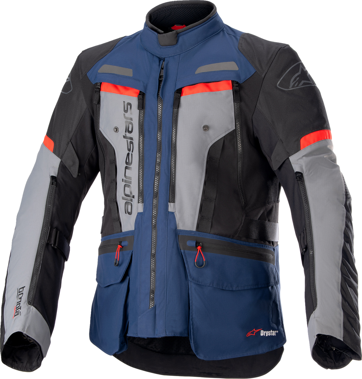 Chaqueta ALPINESTARS Bogota Pro Drystar - Negro/Azul/Rojo - 3XL 3207023-7093-3X