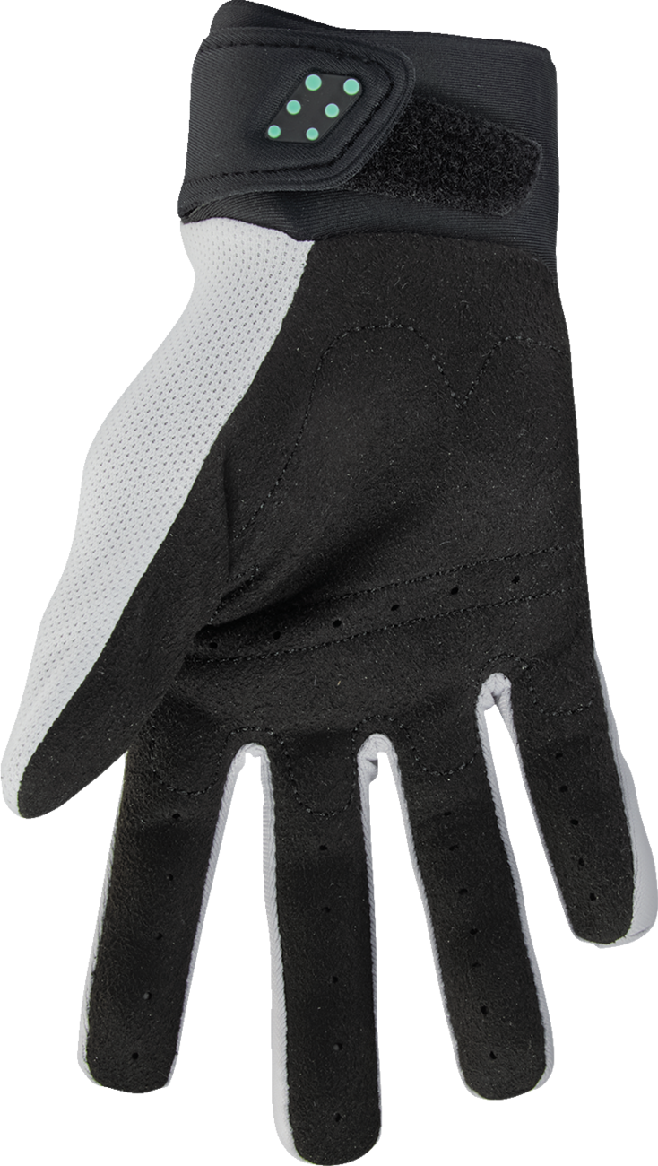 Guantes THOR Spectrum para mujer - Negro/Menta - Pequeño 3331-0268