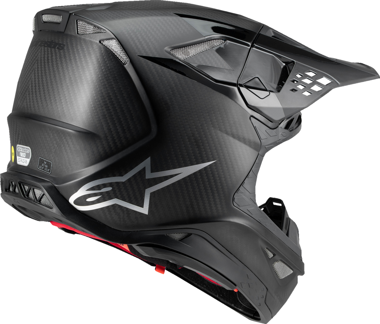 Casco ALPINESTARS Supertech M10 - Fame - MIPS - Carbono negro - Pequeño 8300423-1902-S