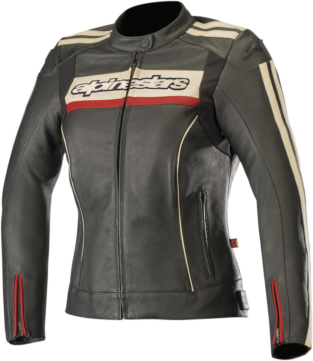 Chaqueta ALPINESTARS Stella Dyno v2 - Negro/Rojo - US 6 / EU 42 3112518-1830-42