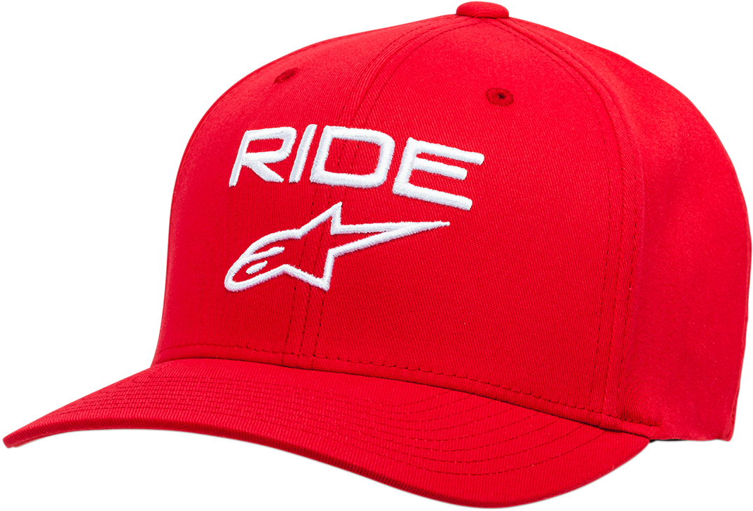Gorro ALPINESTARS Ride 2.0 - Rojo/Blanco - Pequeño/Mediano 1019811143020SM