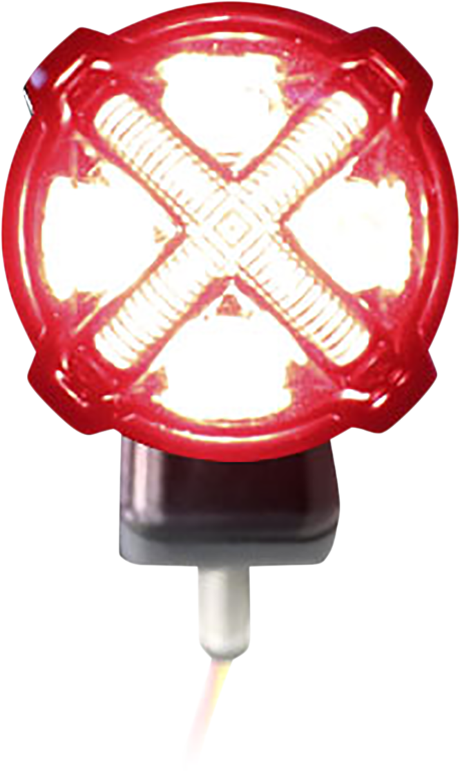 Luz trasera KOSO NORTH AMERICA - Universal - Lente roja HB036000