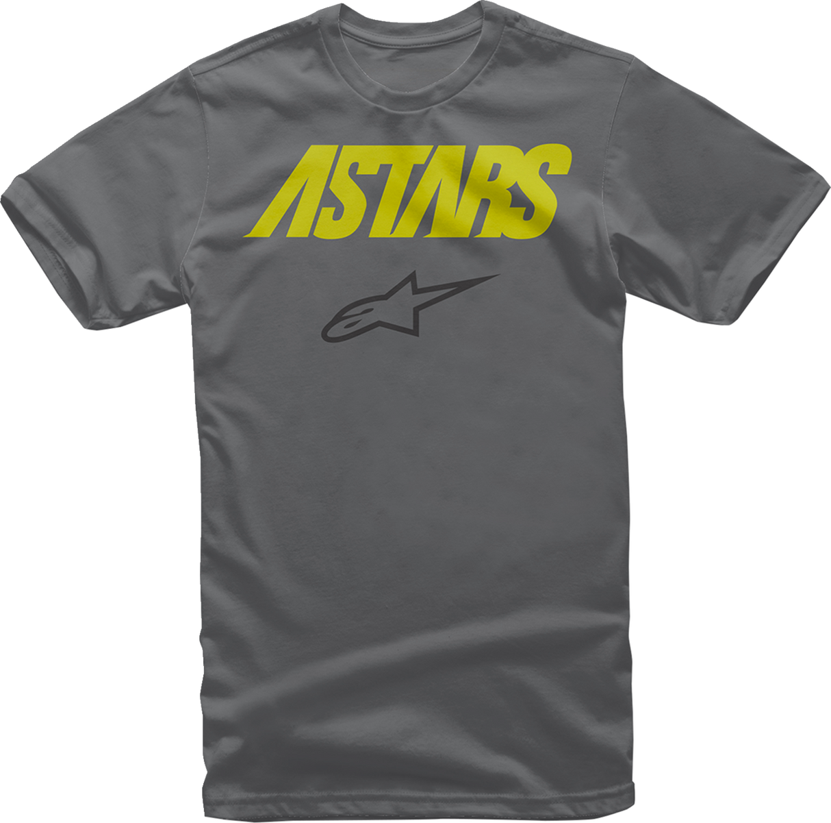 Camiseta ALPINESTARS Angle Combo - Carbón/Amarillo Fluo - XL 1119-7200018-XL