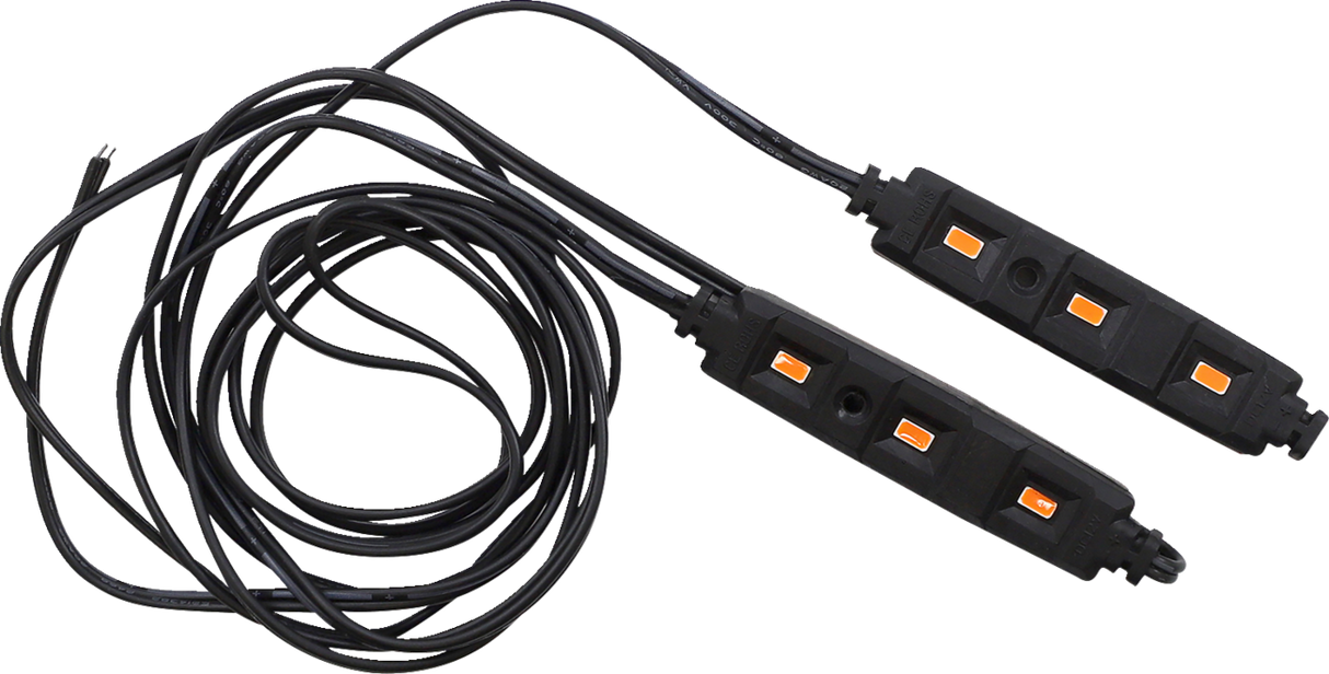 BRITE-LITES Kit de luces decorativas LED - 2 tiras - Rojo BL-ACLEDR2