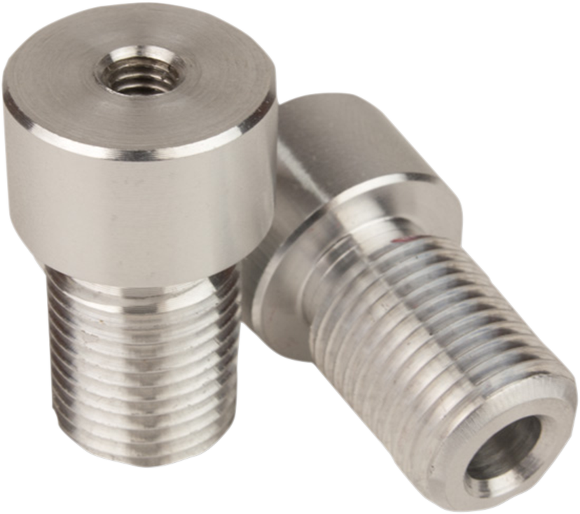 Adaptador DRIVEN RACING - Espejo - Extremo del manillar - Plata - Halo DBEW-ADP-FZ