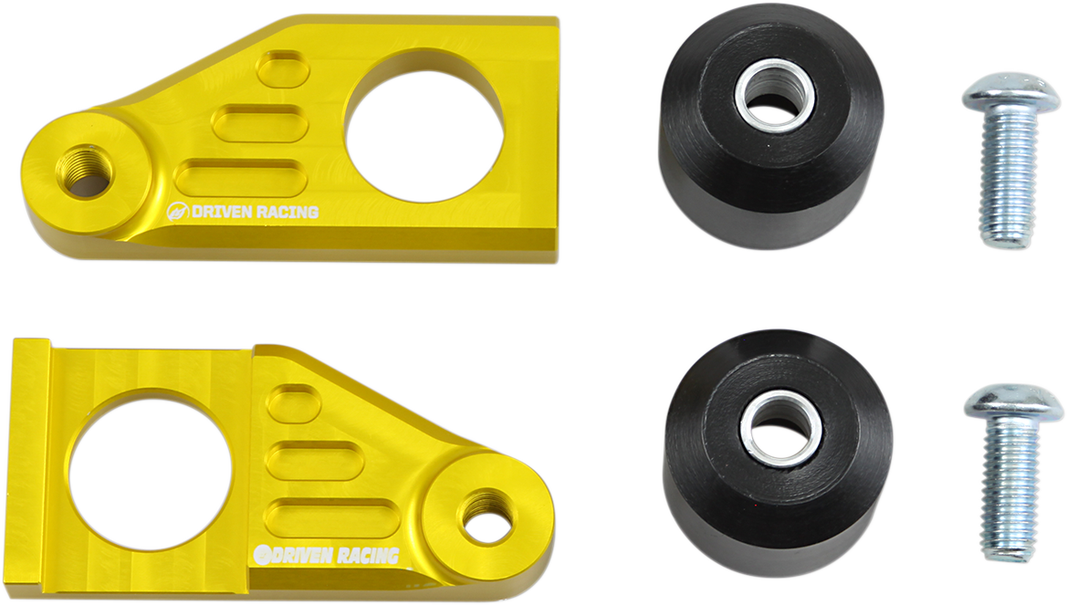 DRIVEN RACING Axle Block Sliders - Yamaha - Gold DRAX-118-GD