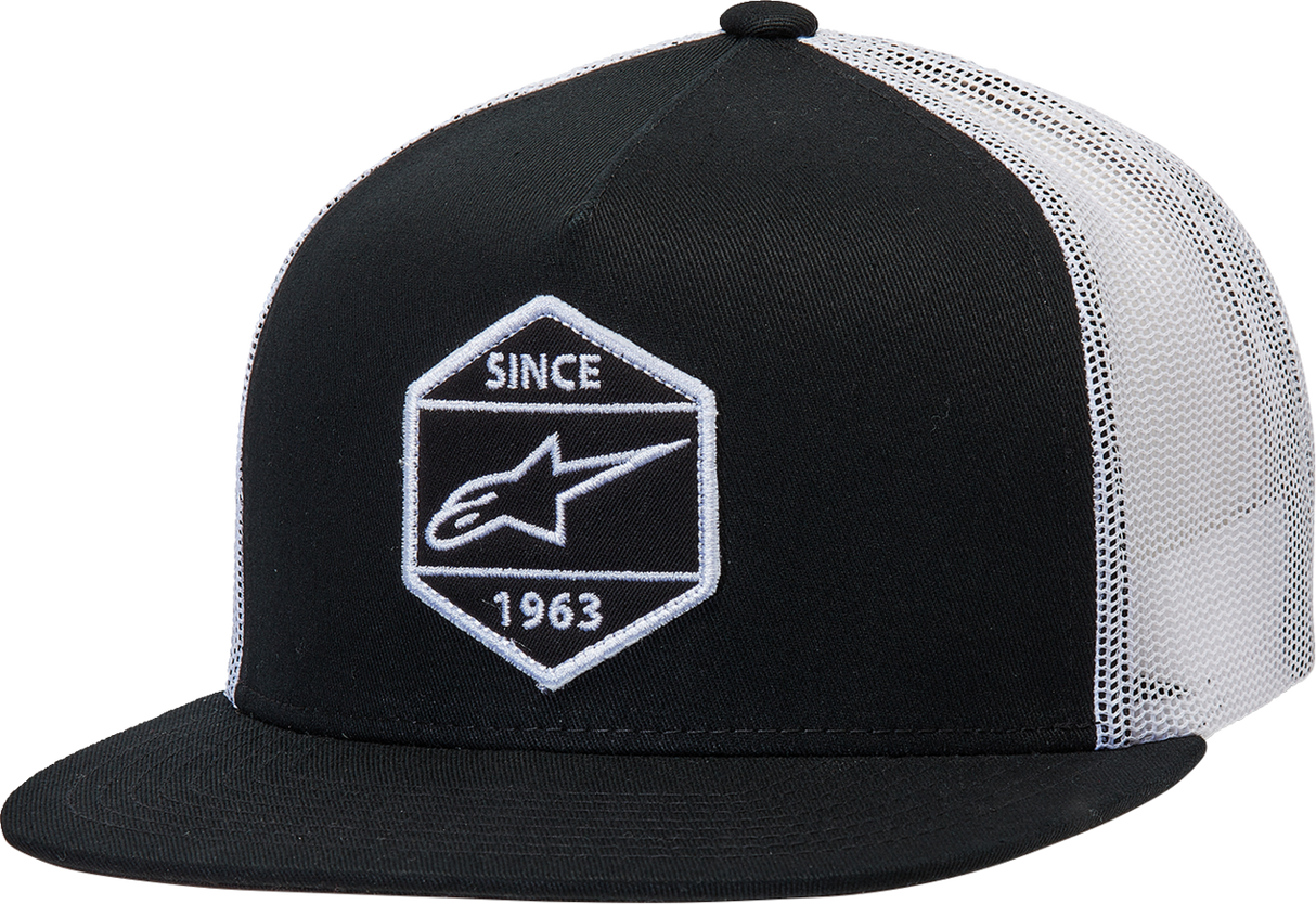 Gorra Trucker ALPINESTARS Bolt - Negro/Blanco - Talla única 1213810141020OS
