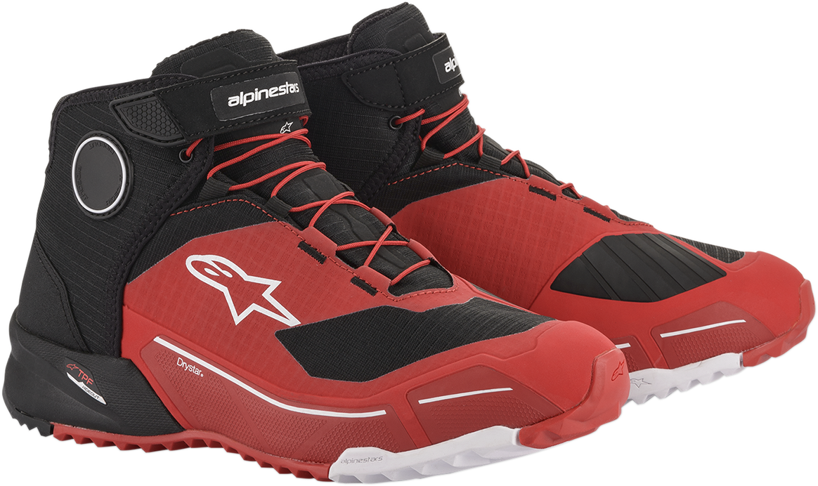 Zapatos ALPINESTARS CR-X Drystar - Negro/Rojo - US 9 2611820319