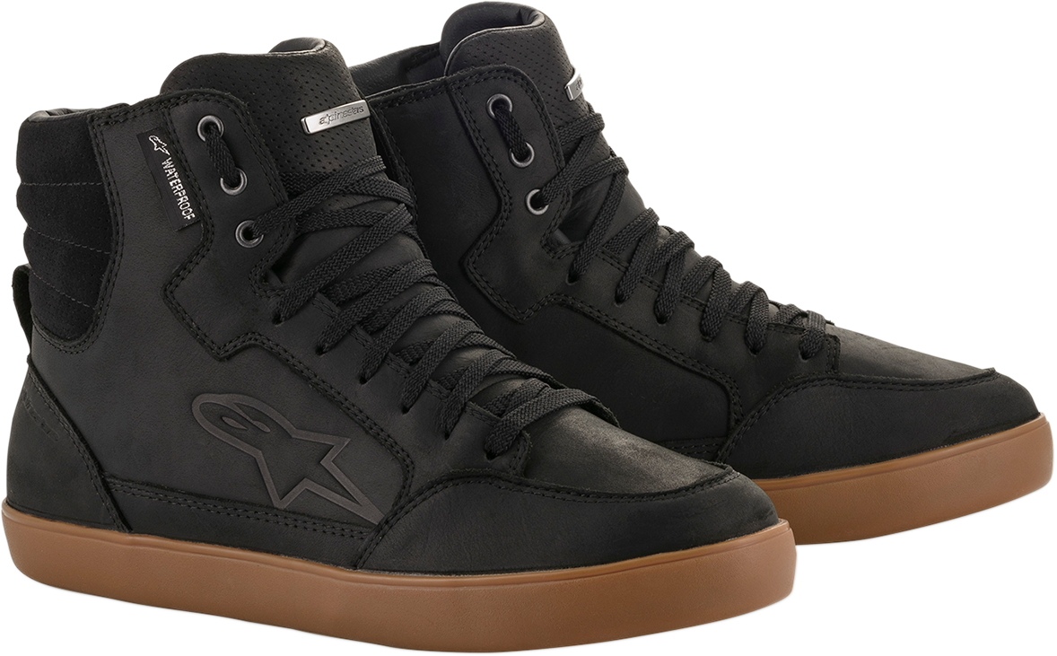 Zapatos impermeables ALPINESTARS J-6 - Goma negra - EE. UU. 12 2542015-1084-12