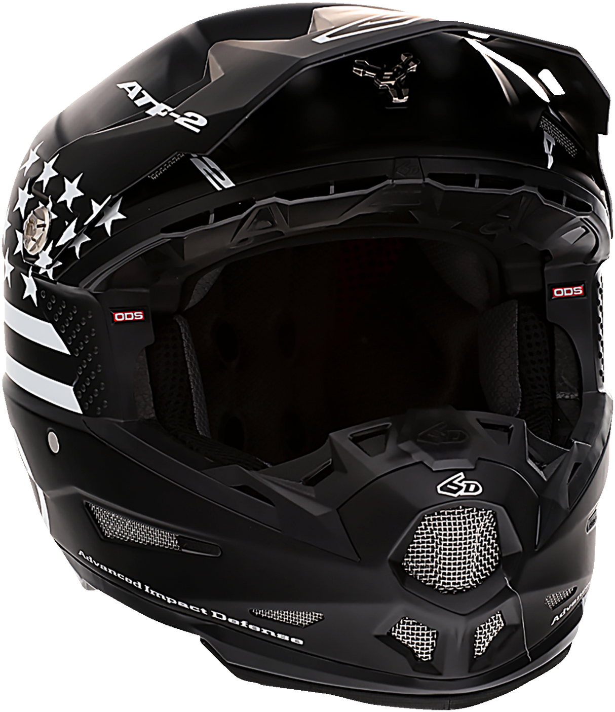6D ATR-2 Helmet - Tactical - Black - Large 12-3007