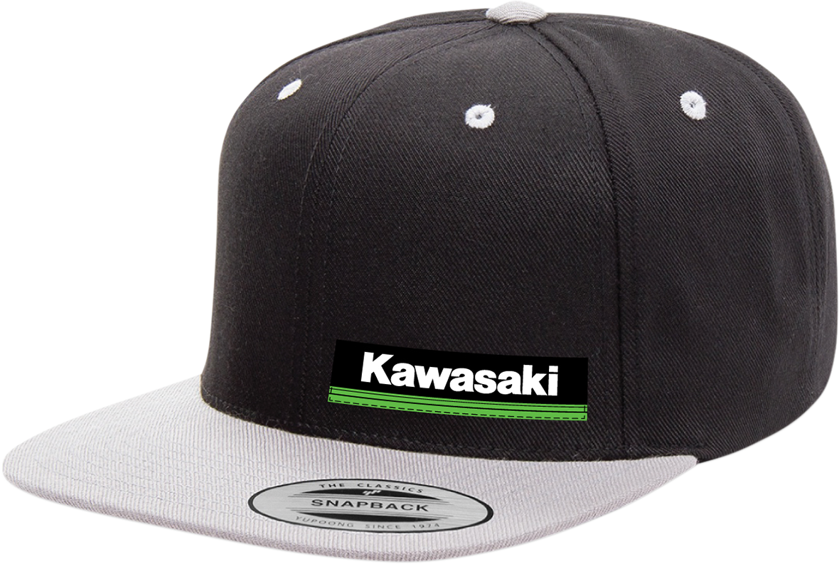 FACTORY EFFEX Gorra de cuña Kawasaki - Negro/Gris 23-86100