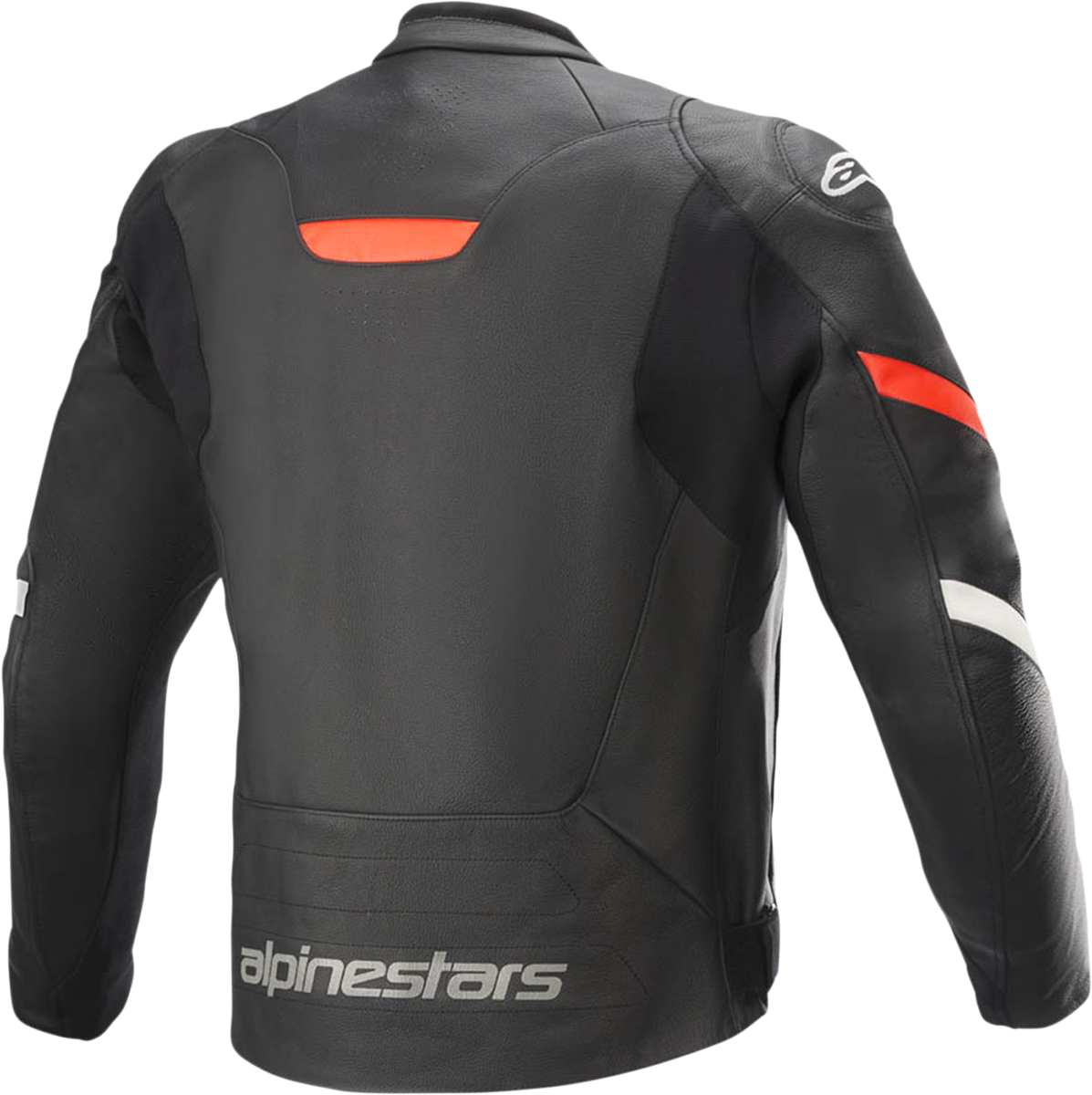 Chaqueta de cuero ALPINESTARS Faster v2 - Negro/Rojo - US 46 / EU 56 3103521-1030-56