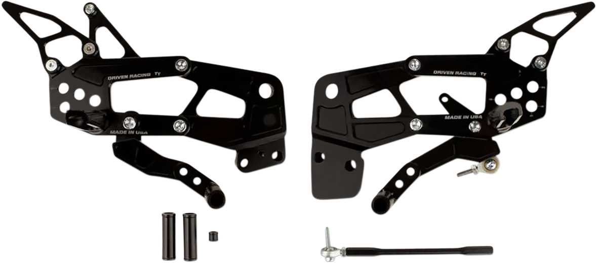 DRIVEN RACING TT Rearset - RC390 DRP-720-BK