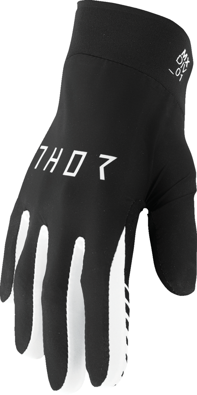 Guantes THOR Agile - Sólidos - Negro/Blanco - XS 3330-7669