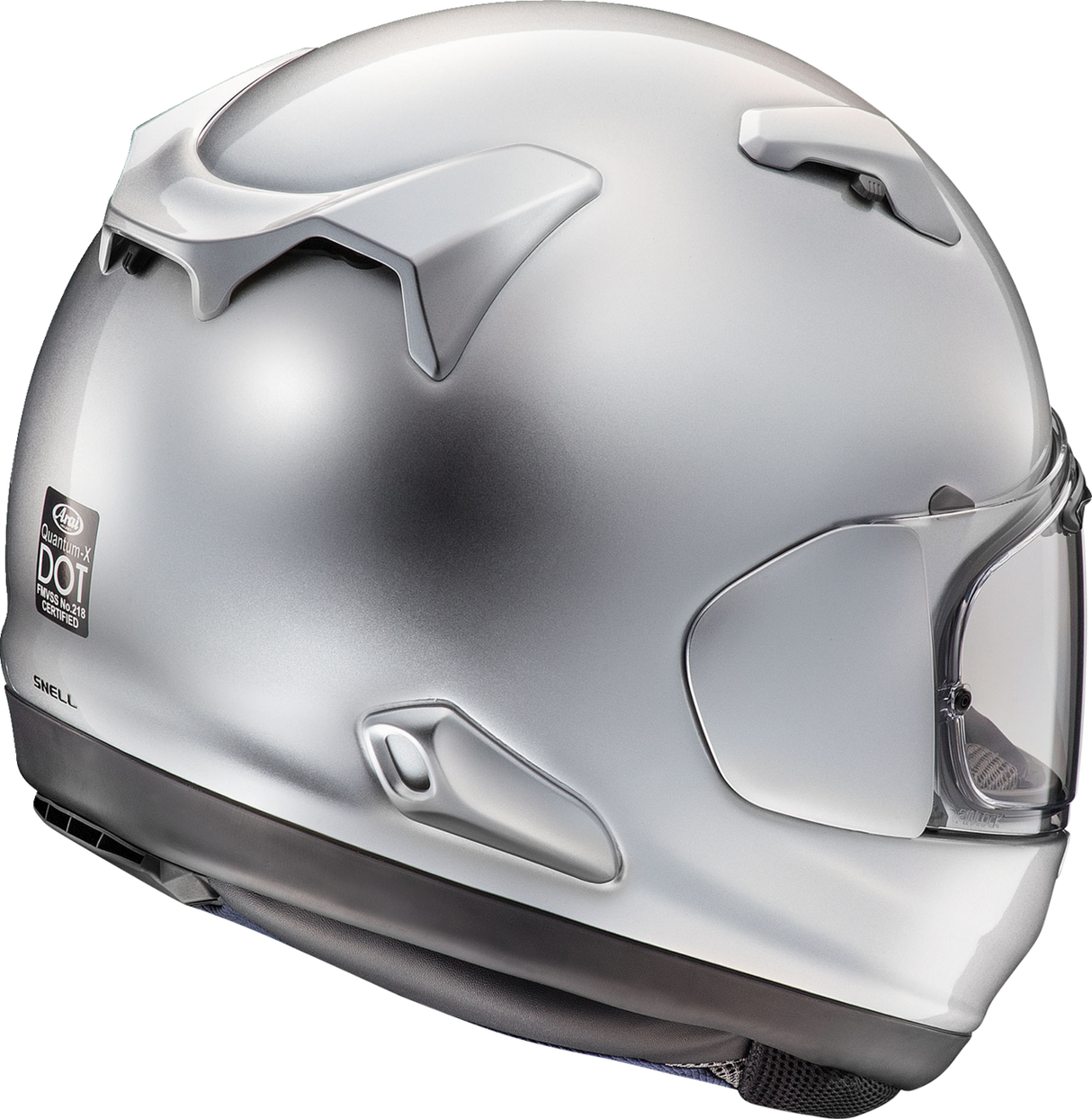 Casco ARAI Quantum-X - Aluminio Plata - Mediano 0101-15714
