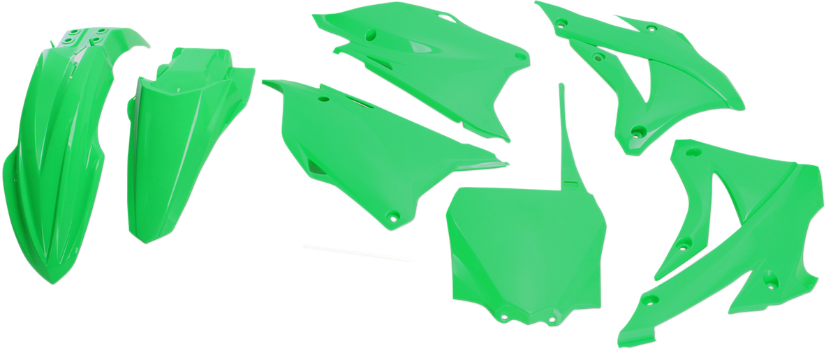 Kit de carrocería de repuesto UFO - Verde fluorescente KAKIT222-AFLU