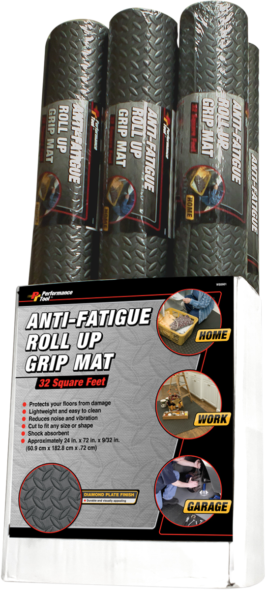 PERFORMANCE TOOL Mat Roll - Anti-Fatigue W88981