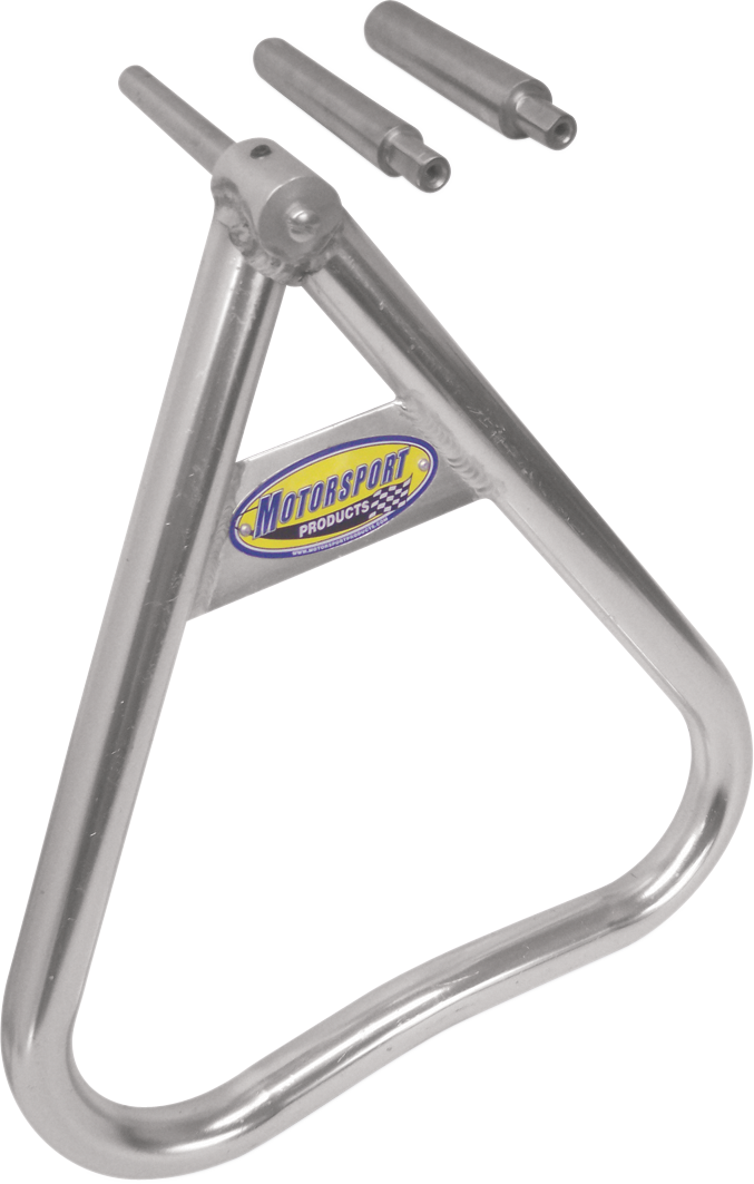 PRODUCTOS DE DEPORTE DE MOTOR Soporte Tri-Moto - Aluminio - Plata 95-1001