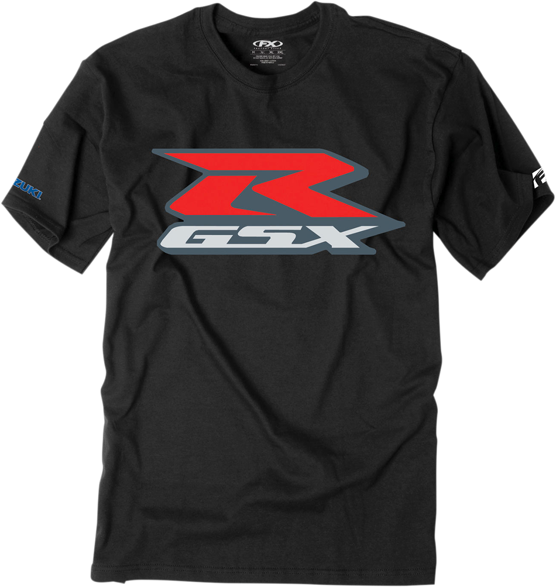 Camiseta FACTORY EFFEX Suzuki GSXR - Negra - Grande 15-88482