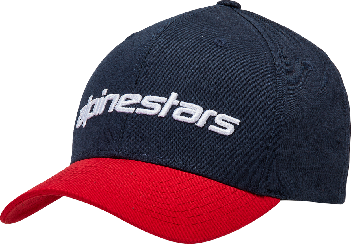 Gorro ALPINESTARS Linear - Azul marino/Rojo - Pequeño/Mediano 1230810057030SM