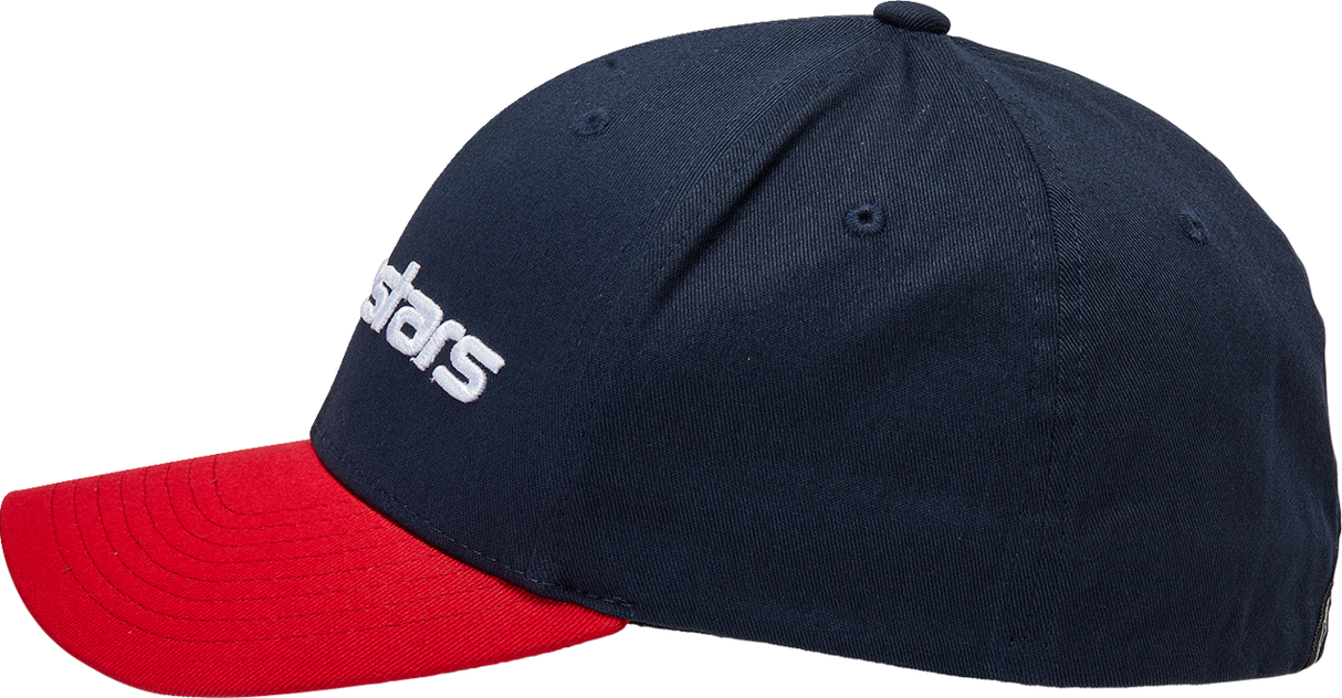 Gorro ALPINESTARS Linear - Azul marino/Rojo - Pequeño/Mediano 1230810057030SM