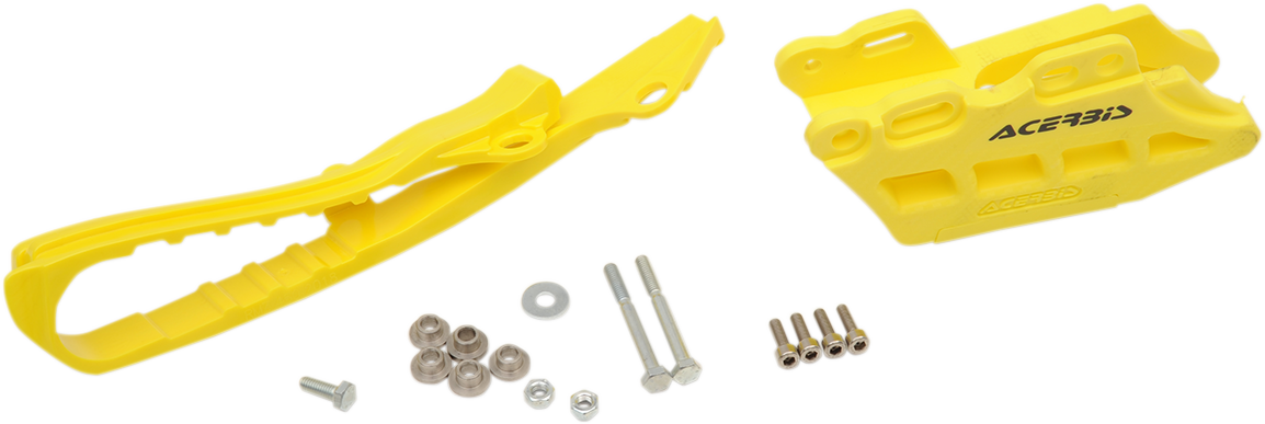 Kit deslizante y guía de cadena ACERBIS - Suzuki RMZ250/450 - Amarillo 2686630231