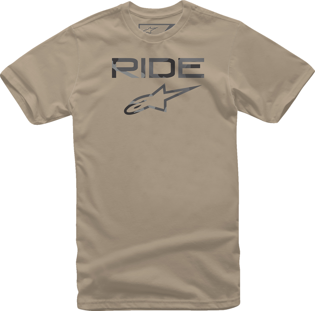 Camiseta ALPINESTARS Ride 2.0 - Camo Sand - Grande 11197200623L