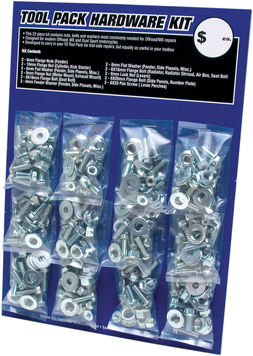 Kit de herrajes MOTION PRO - Zinc -Paquete de 12 33-1200