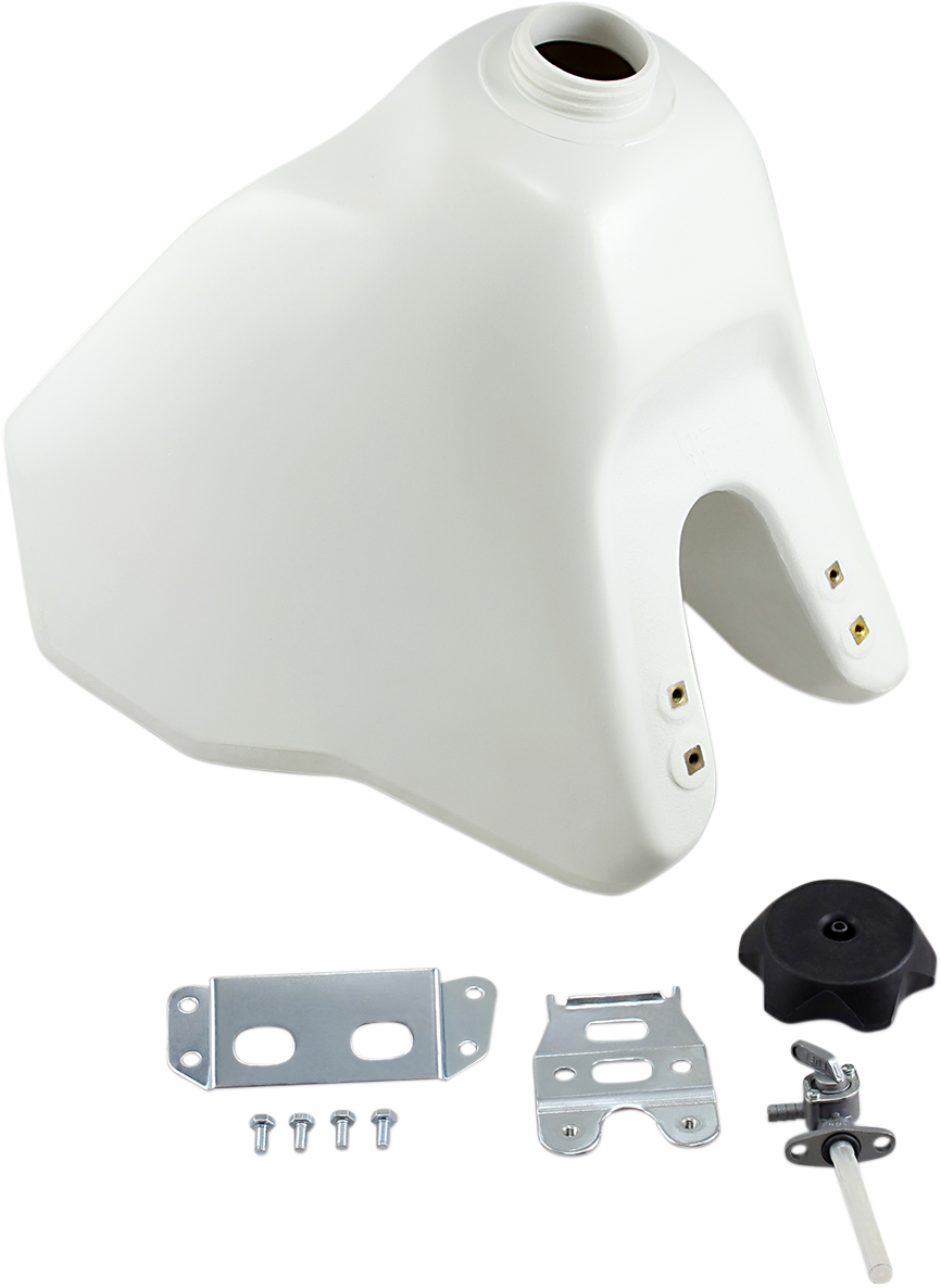 IMS PRODUCTS INC. Tanque de gasolina - Blanco - Suzuki - 3.5 galones 115514-W1