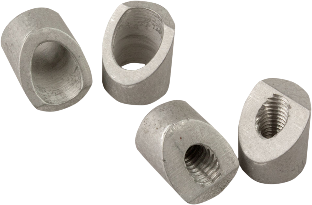 Adaptador DRIVEN RACING - Espejo - Extremo del manillar - Plata - Halo DBEW-ADP