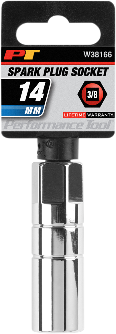 PERFORMANCE TOOL Socket - Spark/Plug - 14 mm W38166