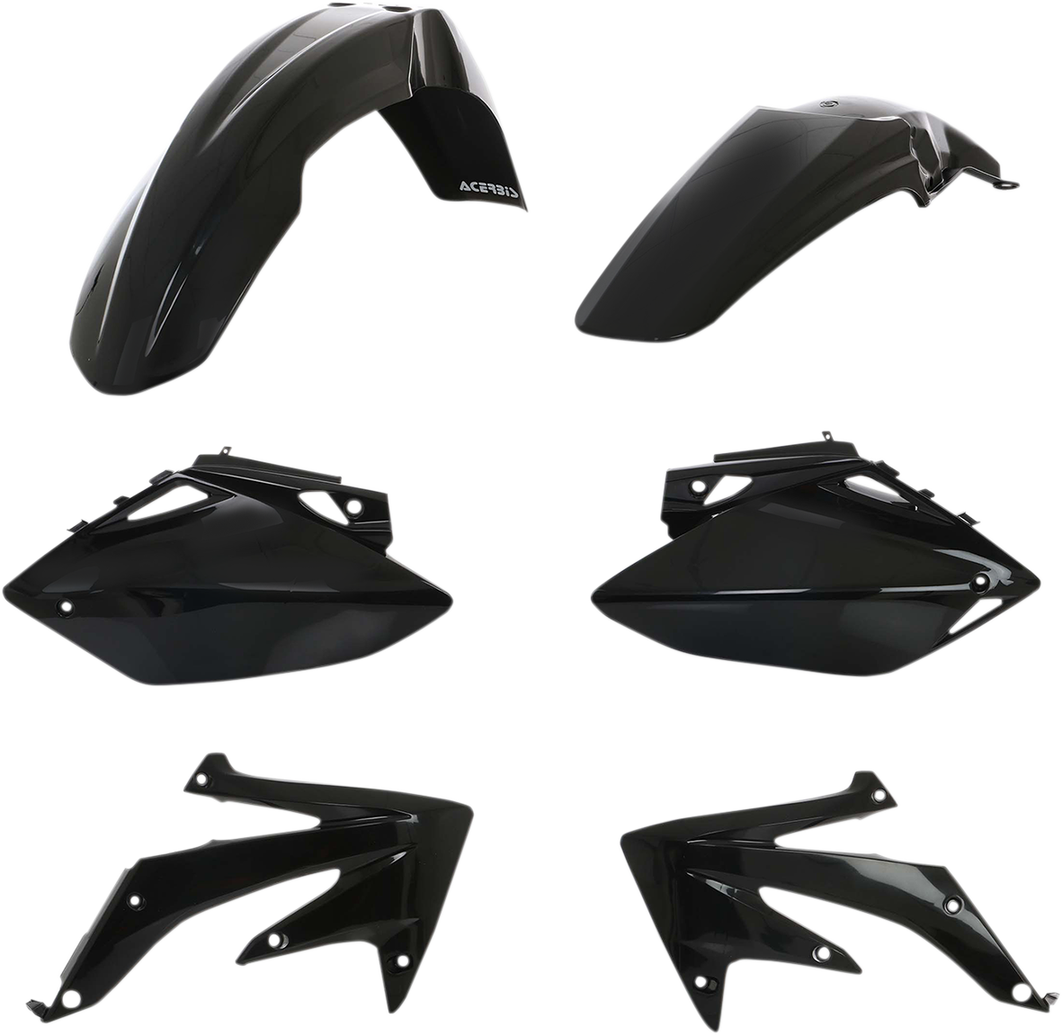 Kit de carrocería de repuesto estándar ACERBIS - Negro 2071100001